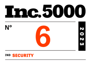 Ridge IT Cyber - Inc 5000 Ranking - No 6 in Security 2023